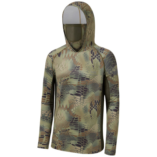 Three New Camo Colors Added to Camo Hoody Shirt with Mask FS06M