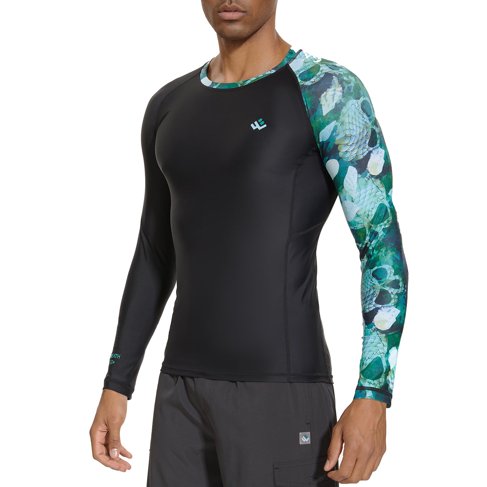Long Sleeve Compression Shirt for men Sun Protection