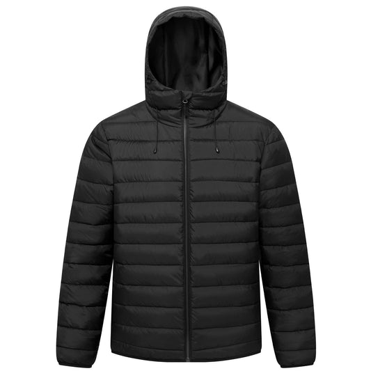 UVSAI Men Puffer Hooded Jacket Insulated Warm Winter Coats