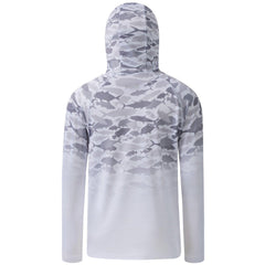 Youth UPF 50+ Hooded Sun Shirt with Mask