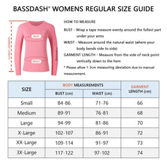 Women's UPF 50+ Long Sleeve Shirts FS03W - Bassdash