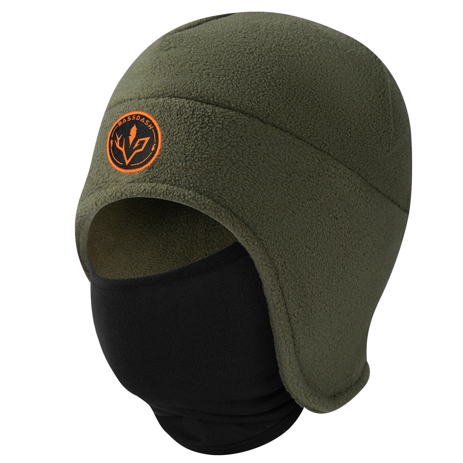 2-in-1 Warm Fleece Hat - Bassdash