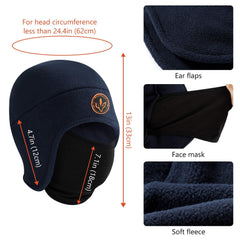 2-in-1 Warm Fleece Hat - Bassdash