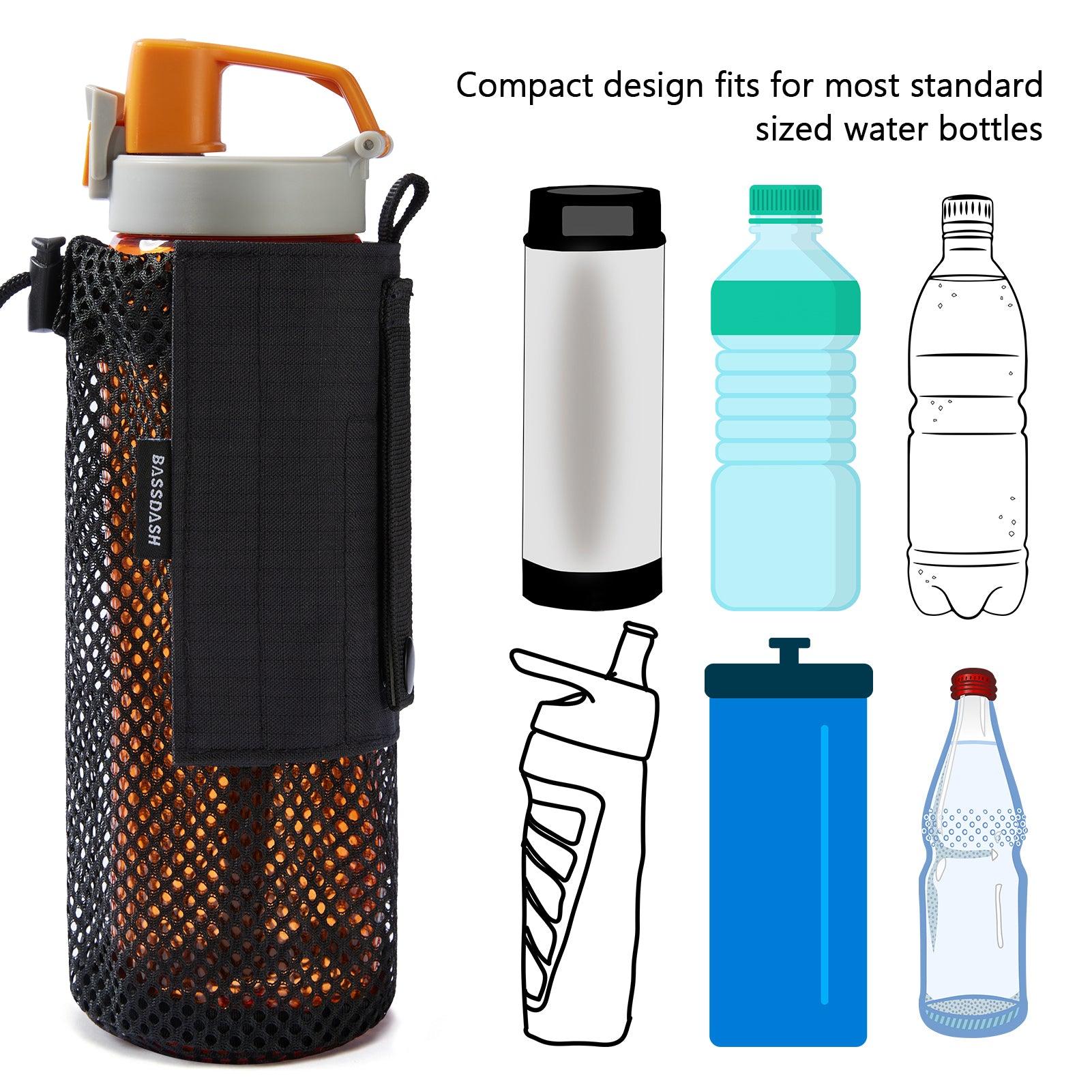 Water Bottle Pouch with Carabiner - Bassdash