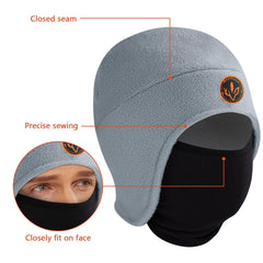 2-in-1 Warm Fleece Hat - Bassdash