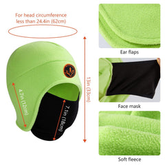 2-in-1 Warm Fleece Hat - Bassdash