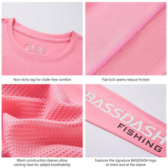 Women's UPF 50+ Long Sleeve Shirts FS03W - Bassdash