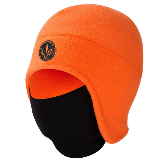 2-in-1 Warm Fleece Hat - Bassdash