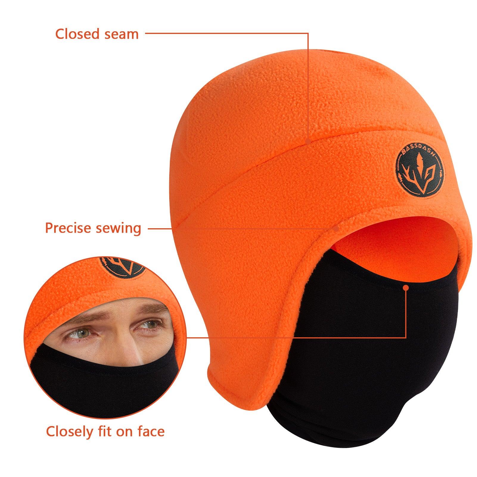 2-in-1 Warm Fleece Hat - Bassdash