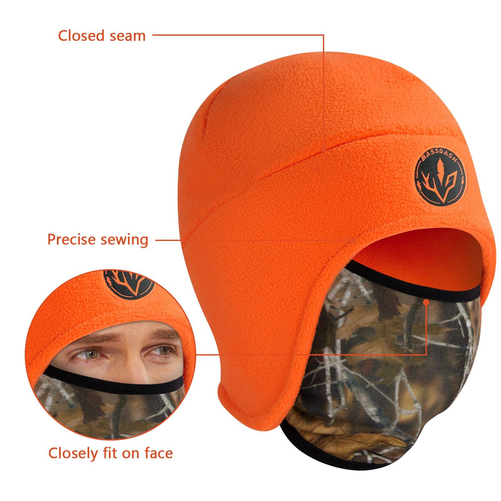 2-in-1 Warm Fleece Hat - Bassdash