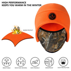 2-in-1 Warm Fleece Hat - Bassdash