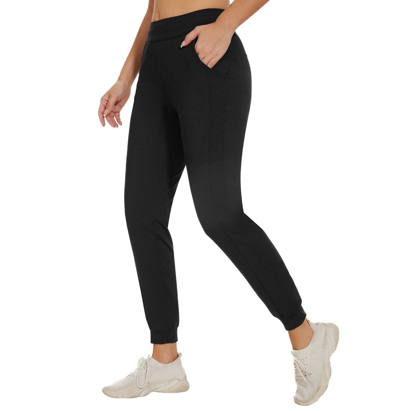 Fleece Lined Leggings with Pockets Womens