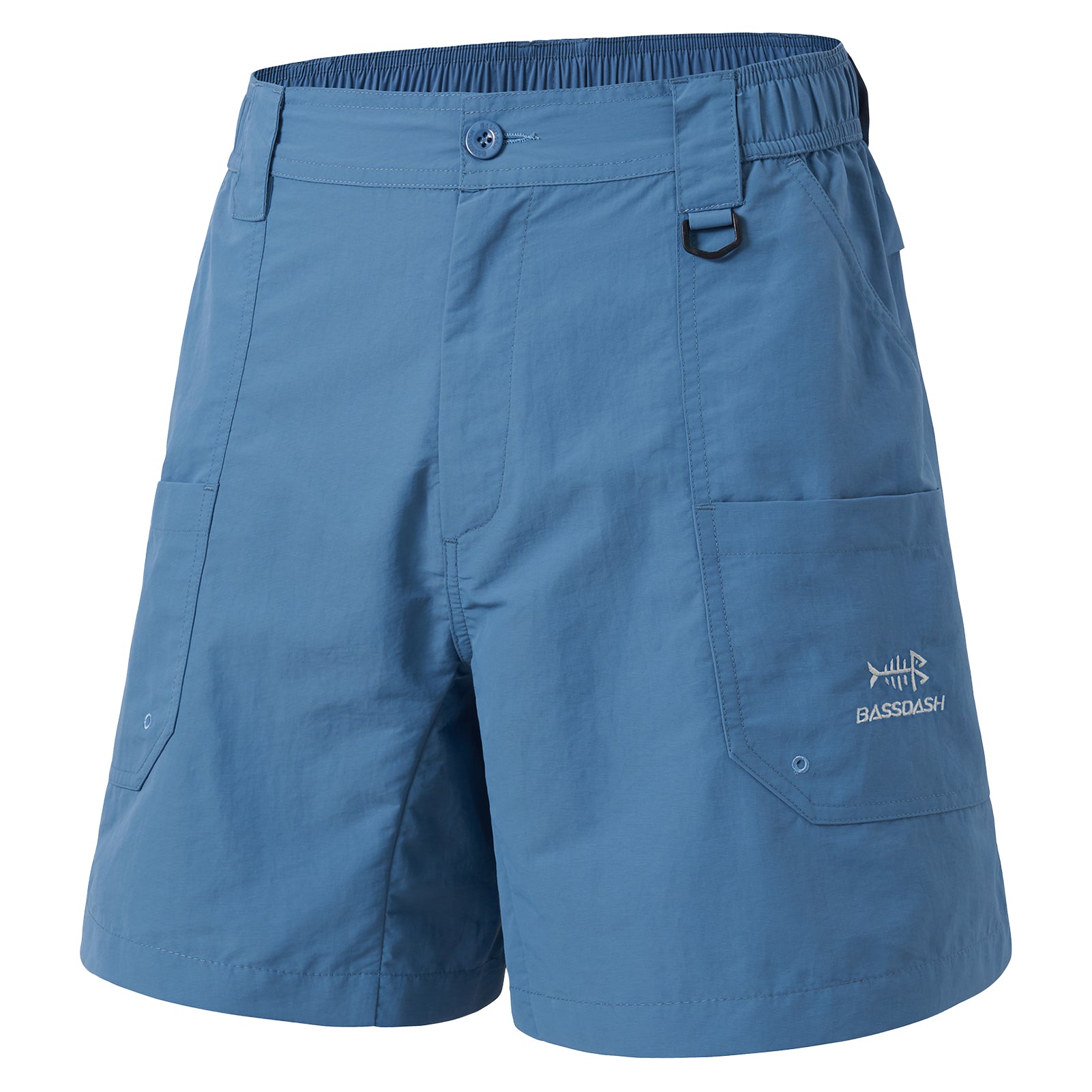 Men Active Shorts with Pockets | Bassdash, Dusty Blue / Medium
