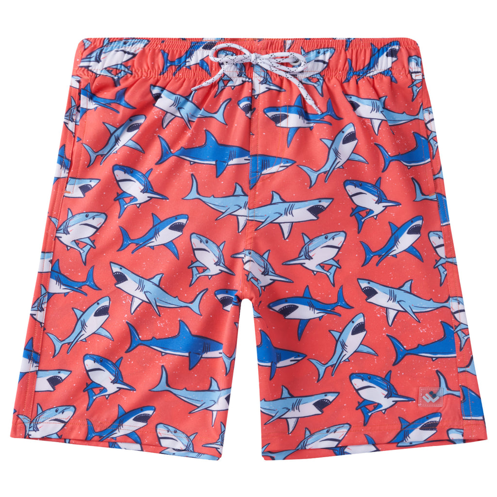 WILDBREATH Boys UPF 50+ Quick Dry Swim Trunks