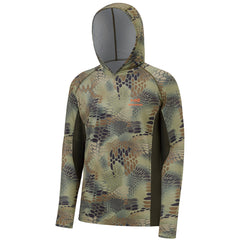 Men's Lightweight Hunting Camo Hoodie Shirt FS30M