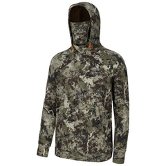 Men’s Fleece Hoodie with Neck Gaiter FS18M - Bassdash