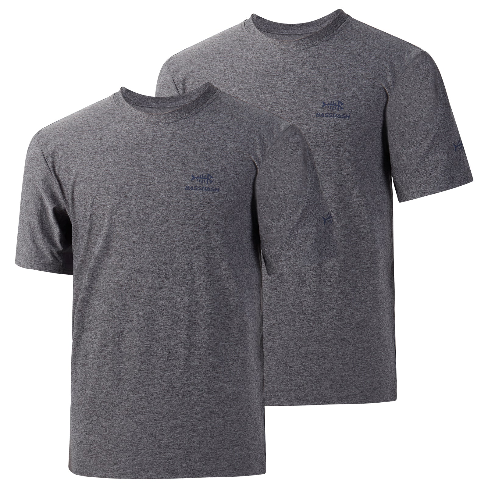 Men\'s Short T-Shirt Dry Sleeve Active Shirt Quick 50+ Bassdash Performance Fishing UPF