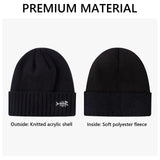 Fleece Lining Winter Knit Beanie