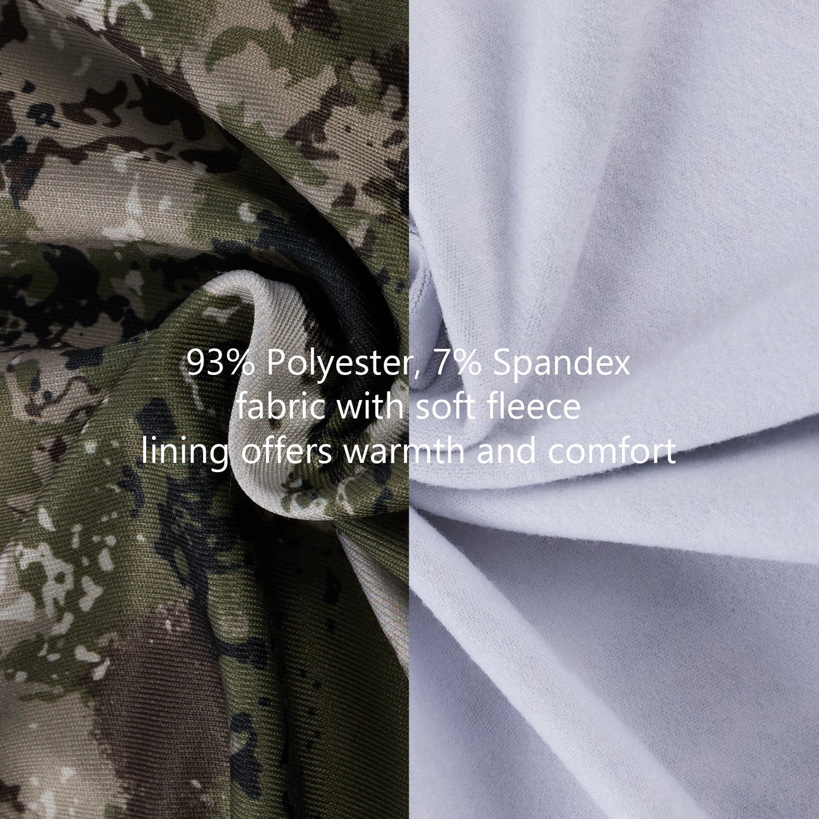 The Fishing Tree Camo Neck Gaiter with BREATHING HOLES, Spandex