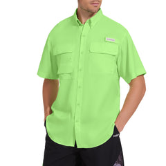 Men's UPF 50+ Short Sleeve Button Down