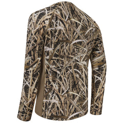 M's UPF 50+ Long Sleeve Camo Shirts for Hunting