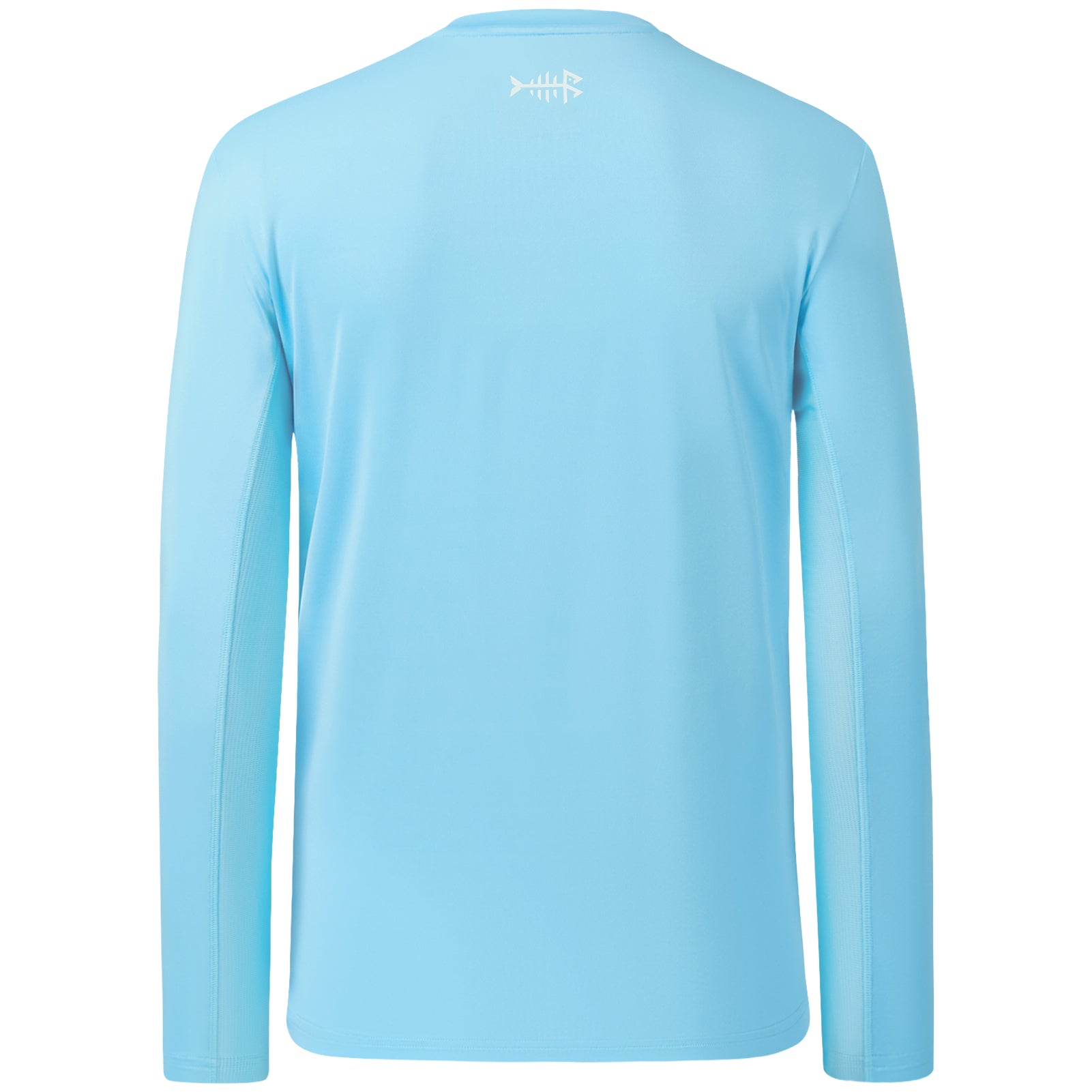 SUFIX Men's Fly Fishing Shirt Long Sleeve Vented Multi Pocket Light Blue  Size L