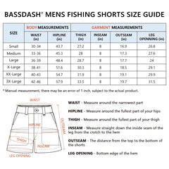 Men's 8in Quick Dry Water Resistant UPF 50+ Shorts - Bassdash