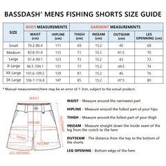 Men's 6in Quick Dry Water Resistant UPF 50+ Shorts FP03M