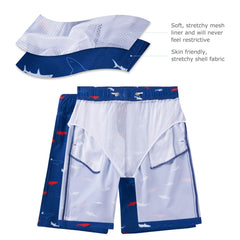 WILDBREATH Boys UPF 50+ Quick Dry Swim Trunks - Bassdash