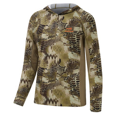 Men's Lightweight Hunting Camo Hoodie Shirt FS30M