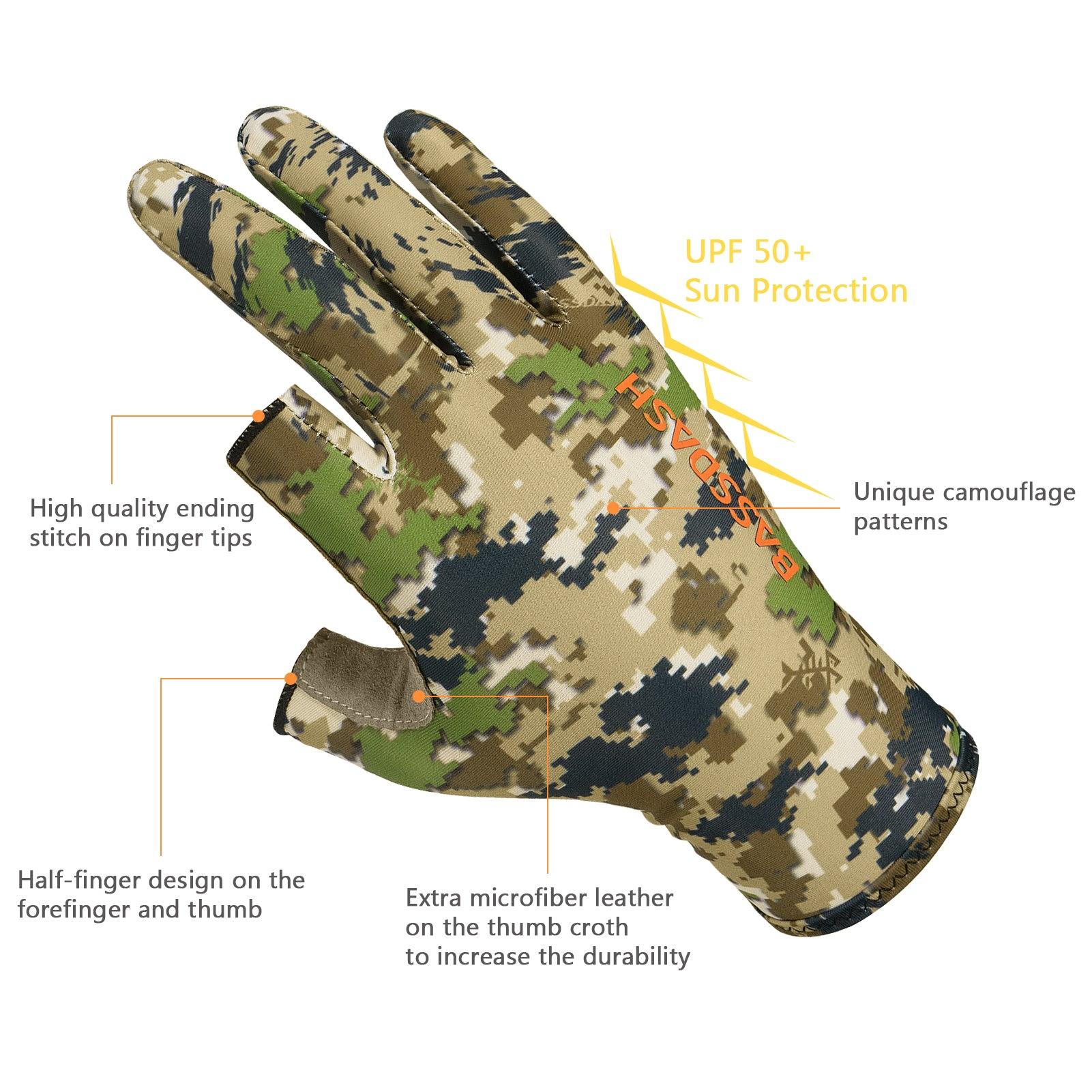 Unisex Fingerless Early Season Hunting Gloves HG03 - Bassdash