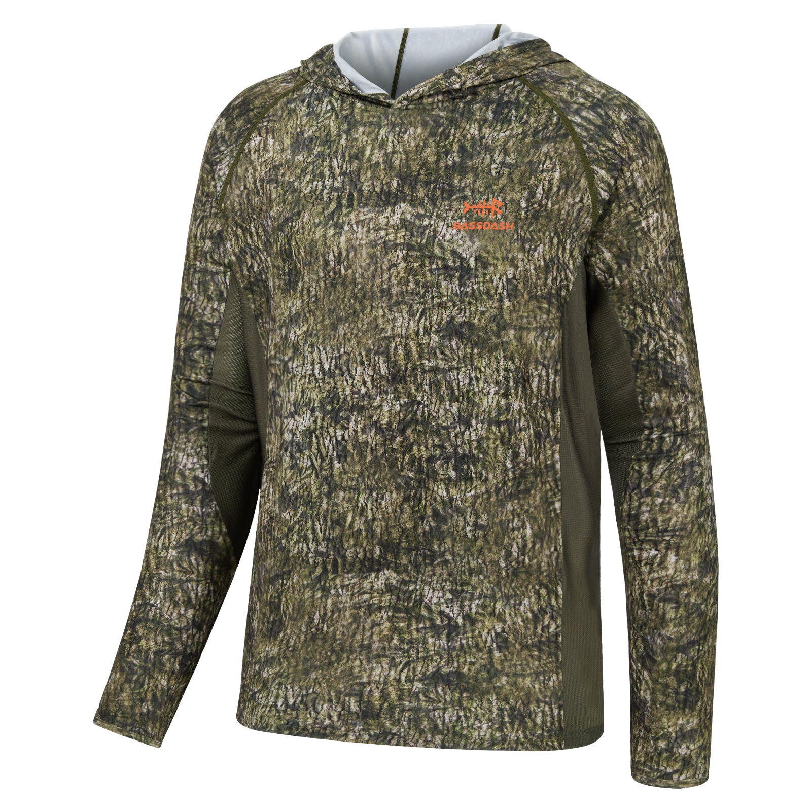 Mens Hunting Camo Sweat Shirt | Bassdash Hunting Mossy Wood / 5X-Large