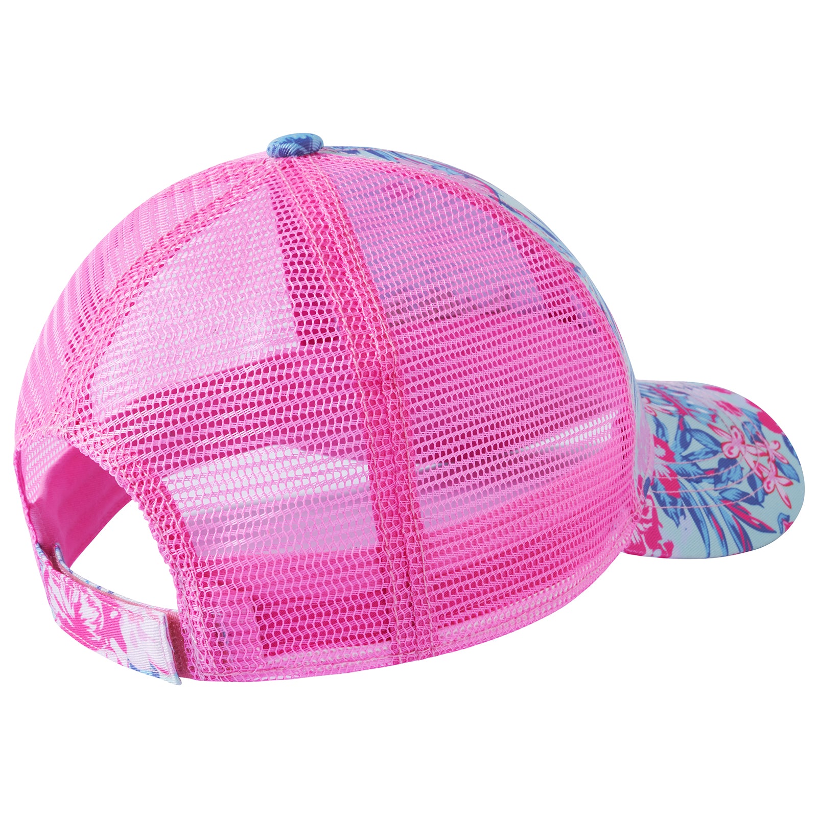 Cabela's Huntimg Fishing Hat Cap Pink Fishing Pole Emblem Womens Snap Back