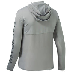 Men’s UPF 50+ Sun Long Sleeve Hooded Shirts FS03M - Bassdash