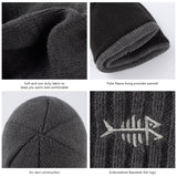 Fleece Lining Winter Knit Beanie