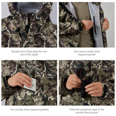 Men's Walker Breathable Waterproof Hunting Fishing Jacket - Bassdash