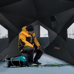 Pop Up Ice Fishing Shelter 2-3, 3-4 Person - Bassdash