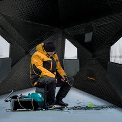 Pop Up Ice Fishing Shelter 2-3, 3-4 Person - Bassdash