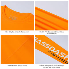 Men's UPF 50+ Long Sleeve Fishing Shirt FS01M - Bassdash