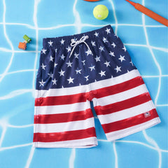 WILDBREATH Boys UPF 50+ Quick Dry Swim Trunks - Bassdash