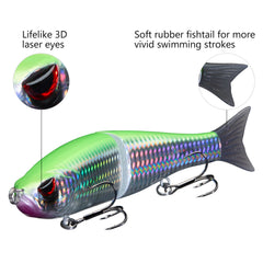 SwimShad Glide Baits Single-Jointed Hard Fishing Lure