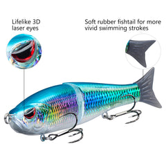 SwimShad Glide Baits Single-Jointed Hard Fishing Lure