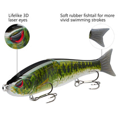 SwimShad Glide Baits Single-Jointed Hard Fishing Lure