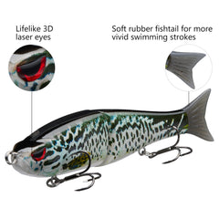 SwimShad Glide Baits Single-Jointed Hard Fishing Lure