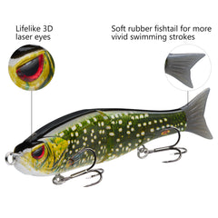 SwimShad Glide Baits Single-Jointed Hard Fishing Lure