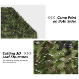 hunting blind camouflage netting with backing netting