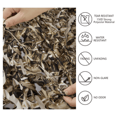 hunting blind camouflage netting with backing netting - Bassdash