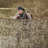 hunting blind camouflage netting with backing netting