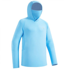 UVSAI Men Permanent UV Sun Hoodie Shirt with Mask