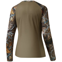 Women's Hunting Camo Long Sleeve UV Shirts FS13W - Bassdash